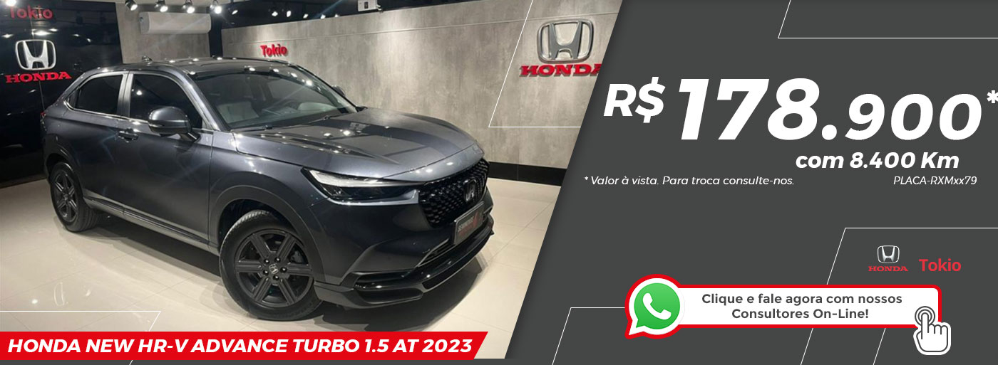 Oferta Honda New HR-V ADVANCE TURBO 1.5 AT 2023