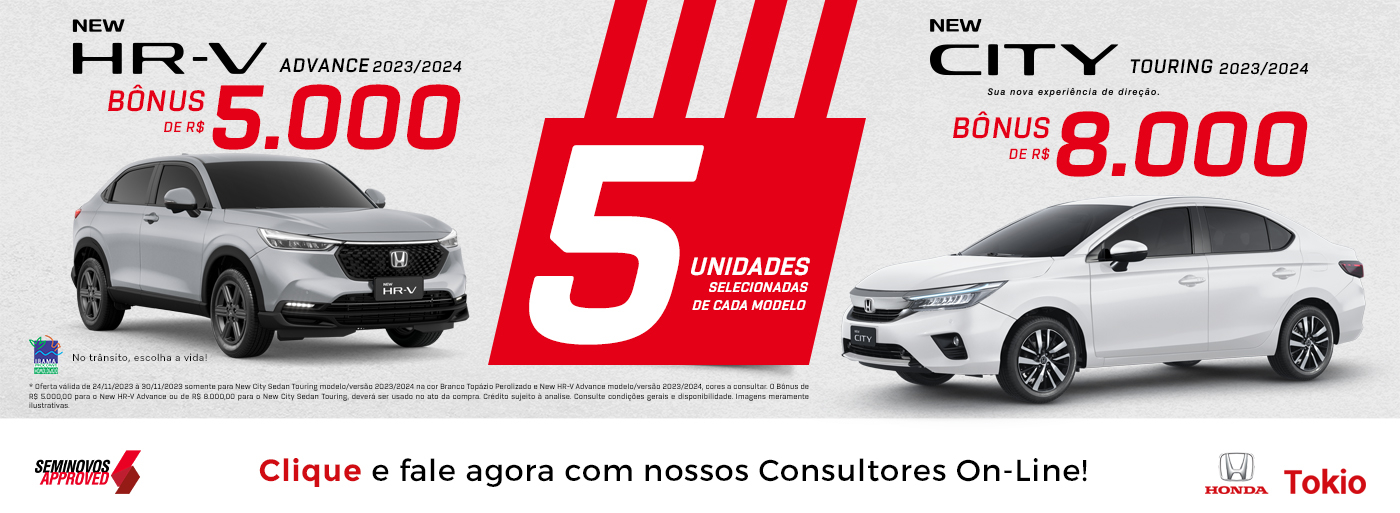Oferta New HR-V ADVANCE e New City Sedan