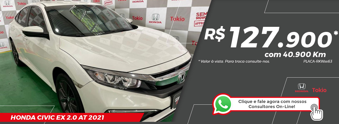 Oferta Honda CIVIC EX 2.0 AT 2021