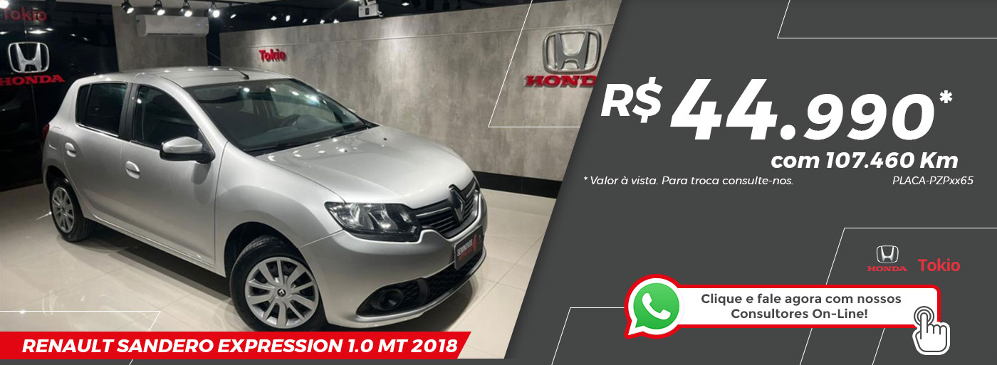 Oferta Renault SANDERO EXPRESSION 1.0 MT 2018