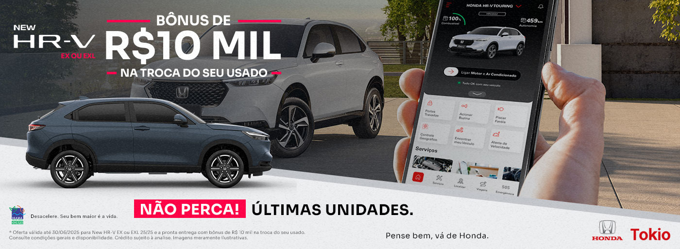 Oferta New HR-V EX ou EXL