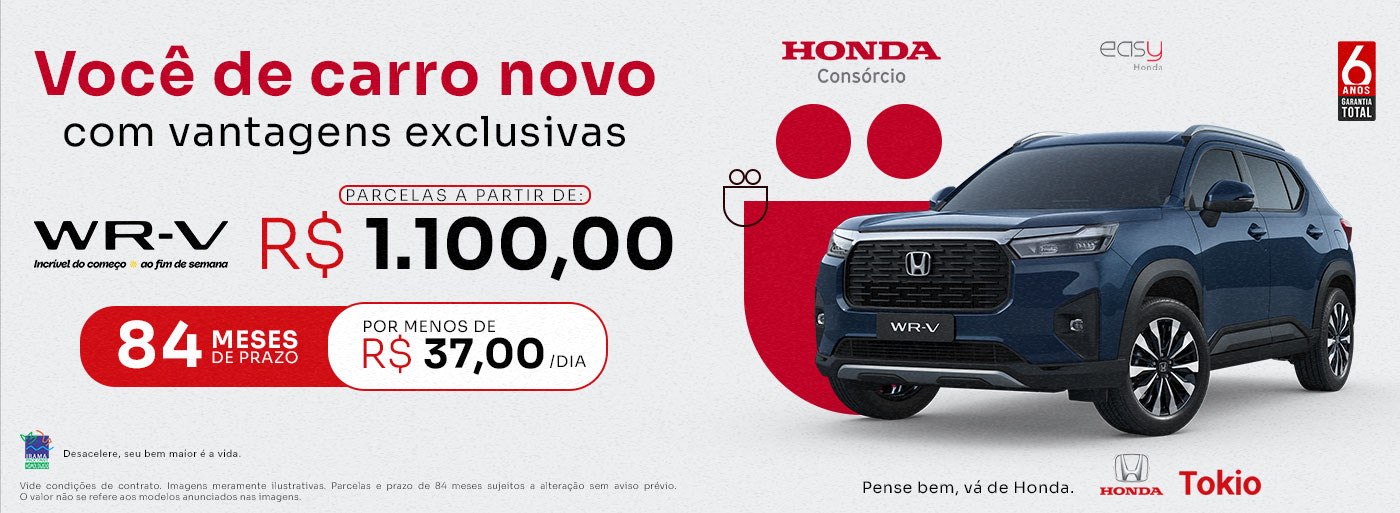 Oferta Consórcio Honda