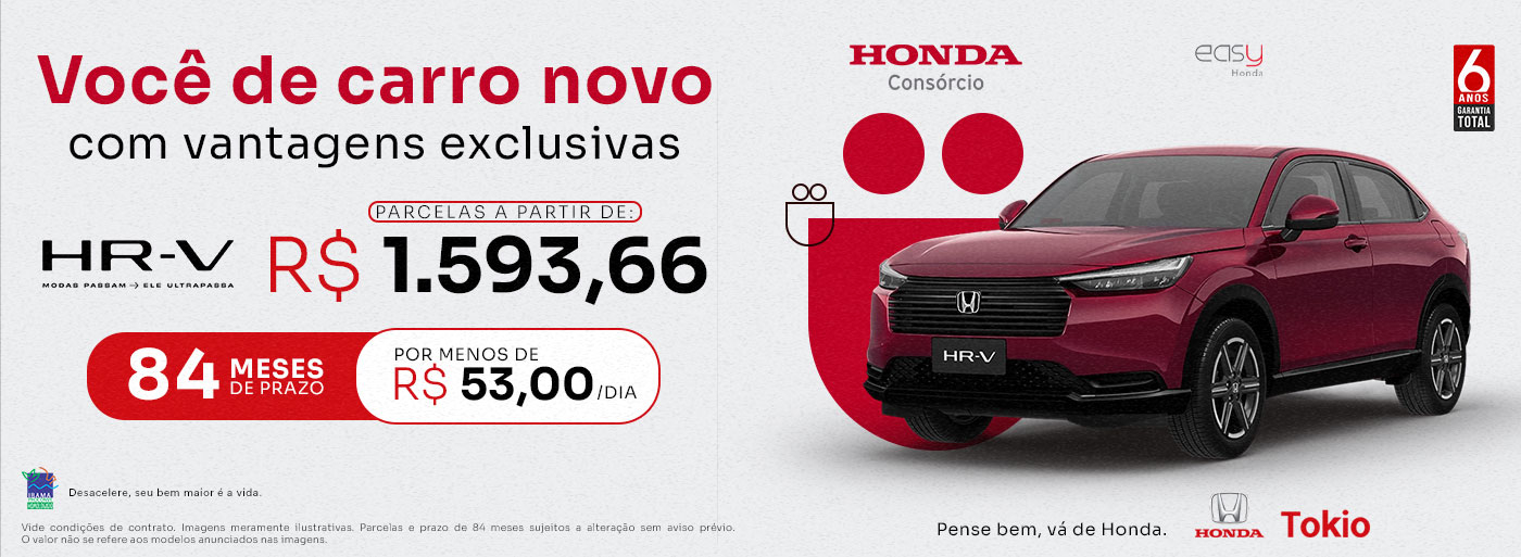 Oferta Consórcio Honda