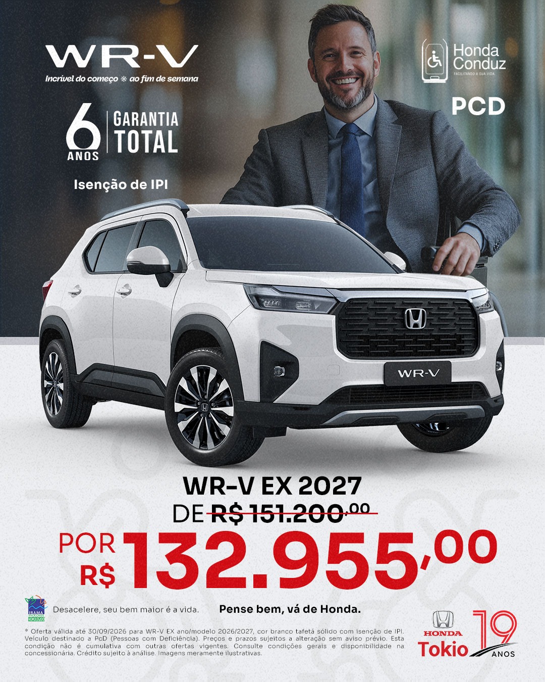 Condição Especial Honda Conduz - PCD
